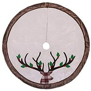 NEW Valery Madelyn 48 in Pre-lit Woodland Christmas Tree Skirt